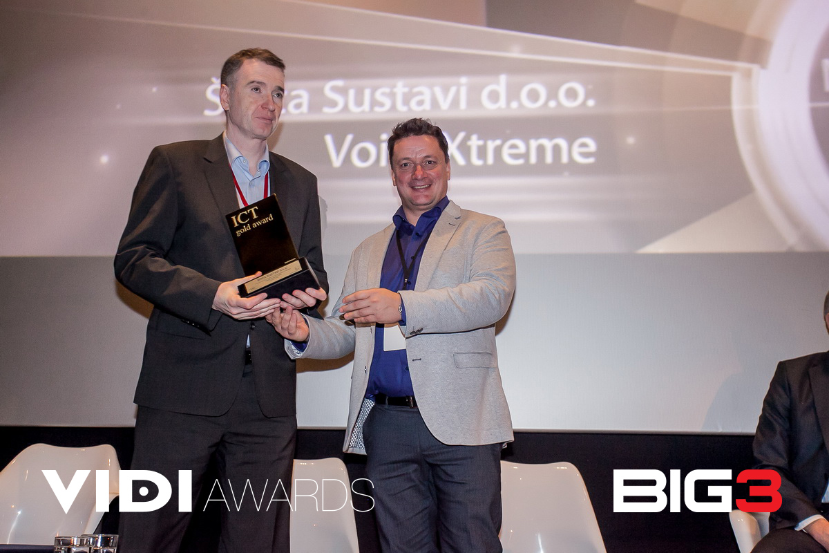 ICT Gold Awards Špica sustavi Voice Extreme